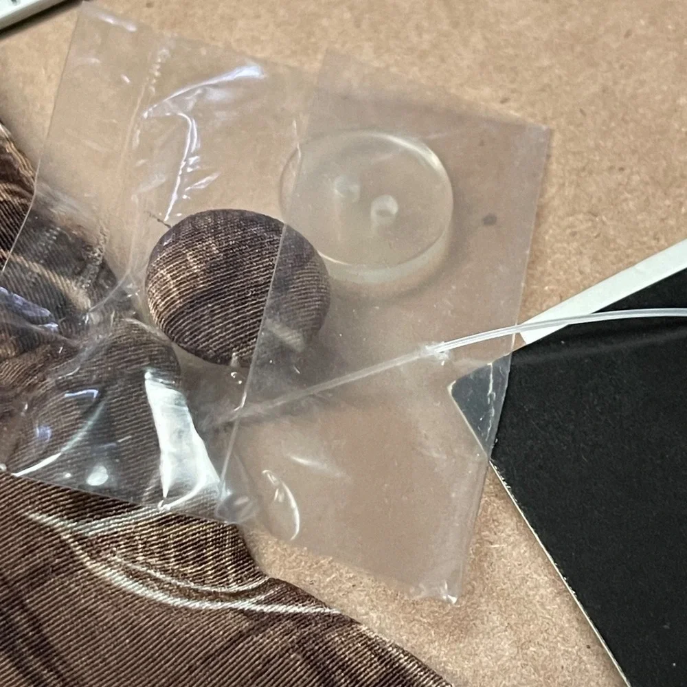 Vintage Sag Harbor 90s Y2K Black Floral Midi Skirt Button Up Women‎ Large